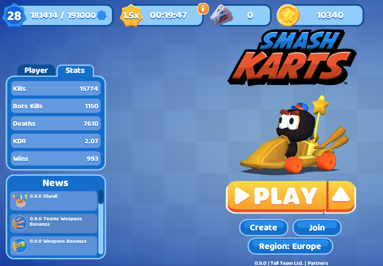 Smash karts hack that actually works for tokens & coins H69VTUT